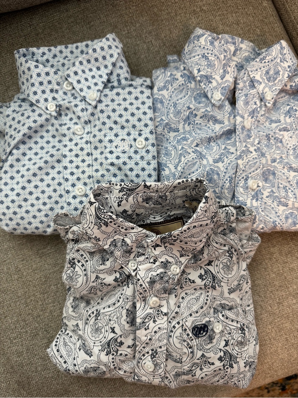 Kids wrangler button down shirt bundle